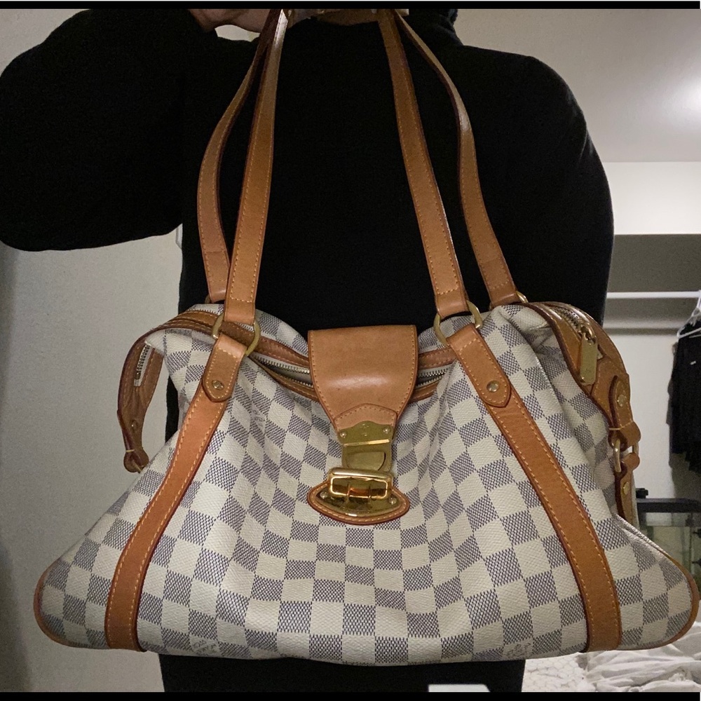Louis Vuitton Stresa Pm Damier Azur Bag